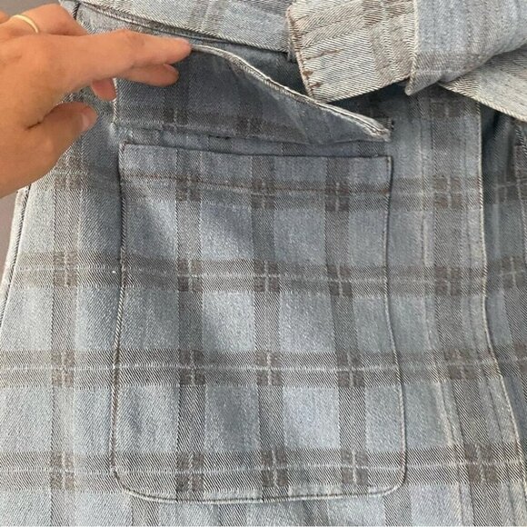 Light Academia Mini Skirt Versatile Tie-Belt Preppy Coquette Collegiate - Picture 3 of 14